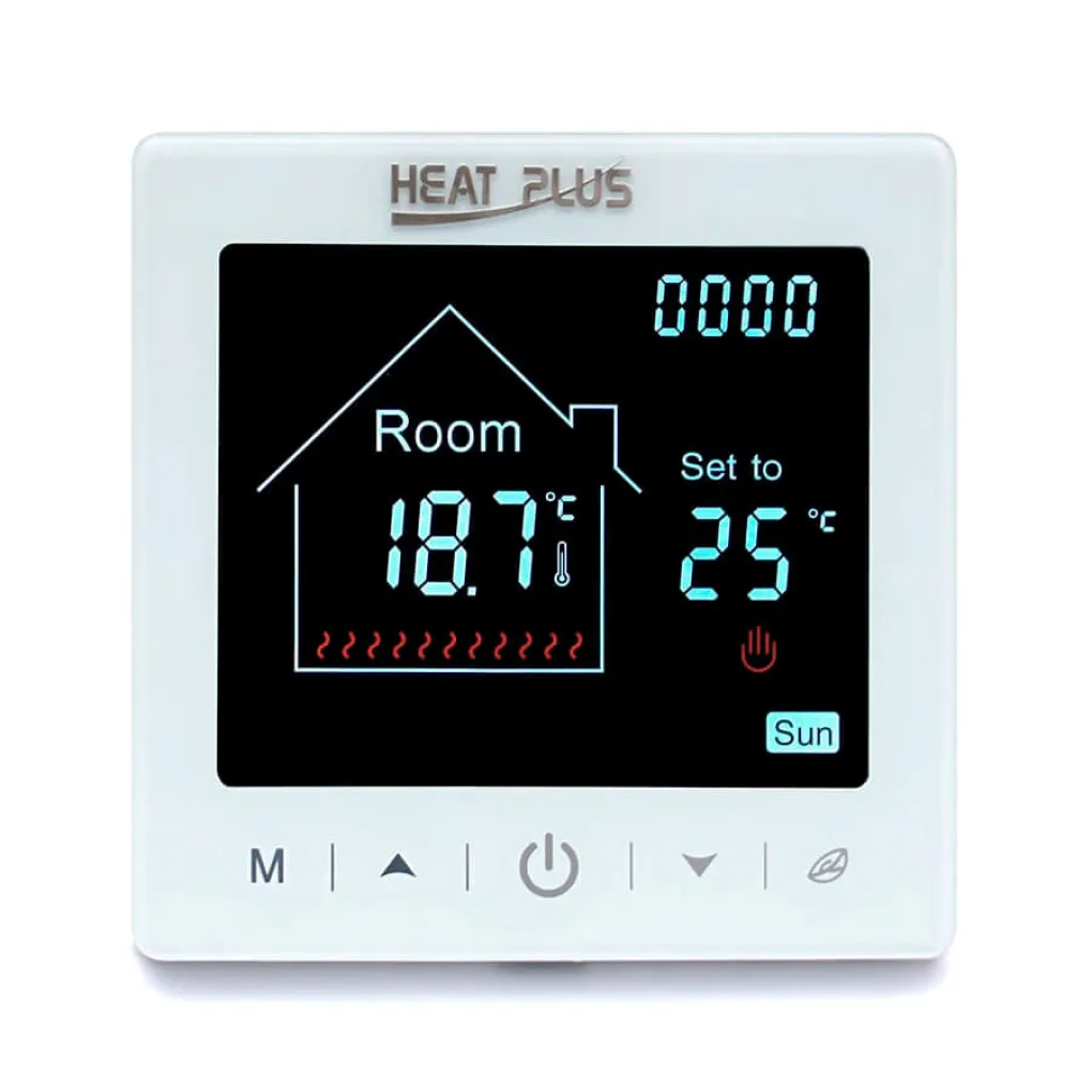 Терморегулятор Seggi Century Heat Plus M2-1.716 сенсорний, білий- Фото 1